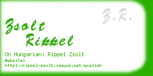 zsolt rippel business card